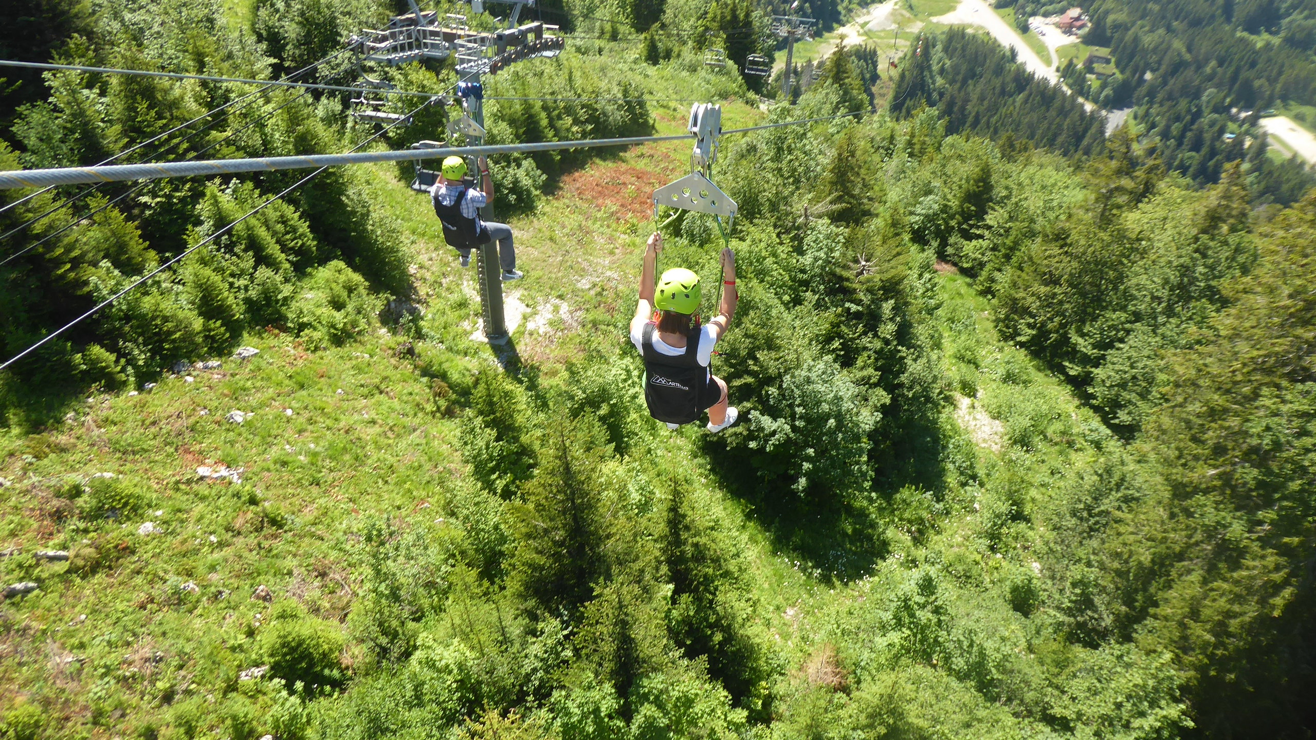 Un des plus beaux points de vue de France : le col de la Faucille,...